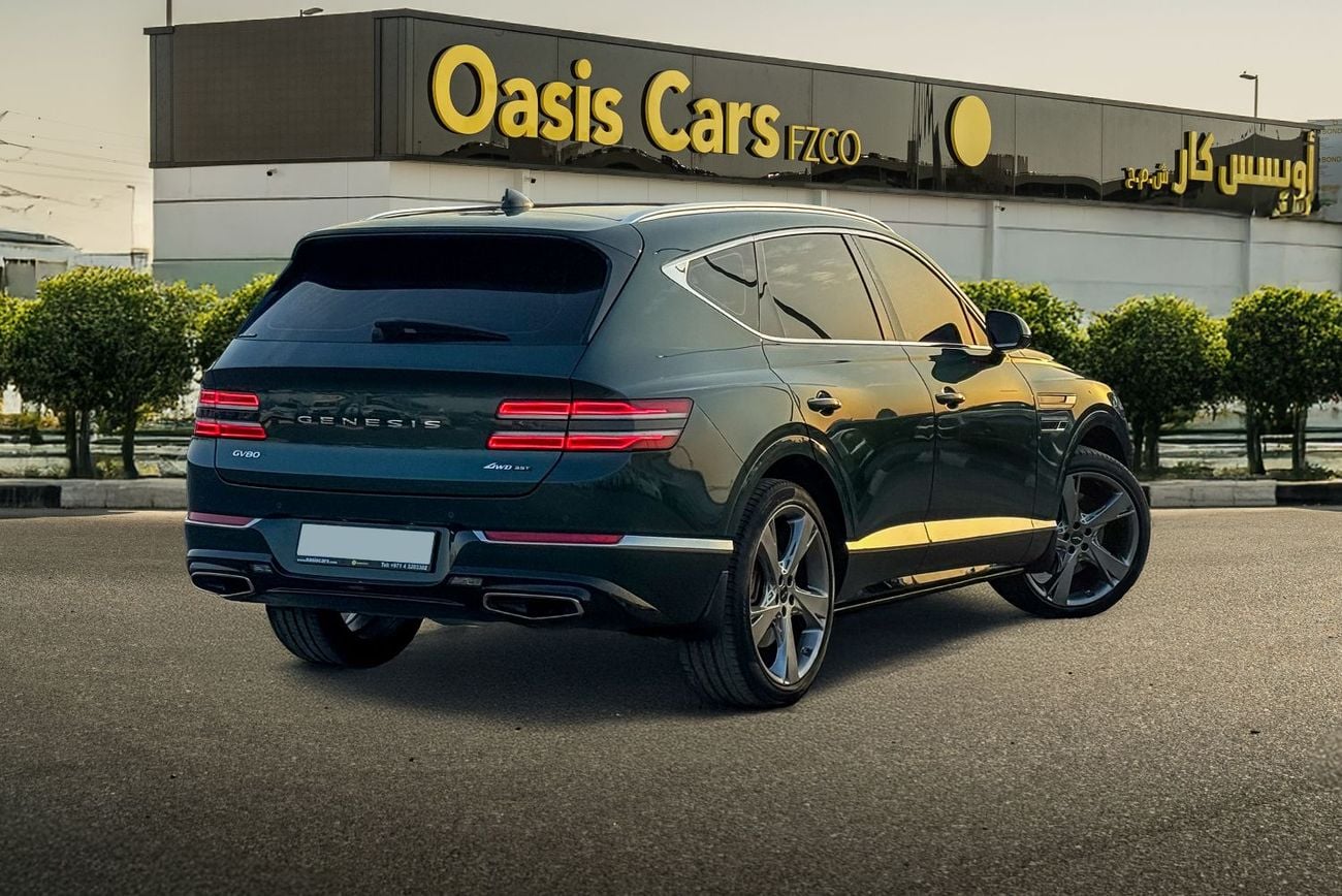 Genesis GV80 Royal 3.5L AWD Royal 2023 Low Mileage Agency Warranty Full Service History GCC 3.5L Turbo V6