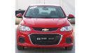 Chevrolet Aveo Chevrolet Aveo 2019 GCC RED Excellent condition without accident