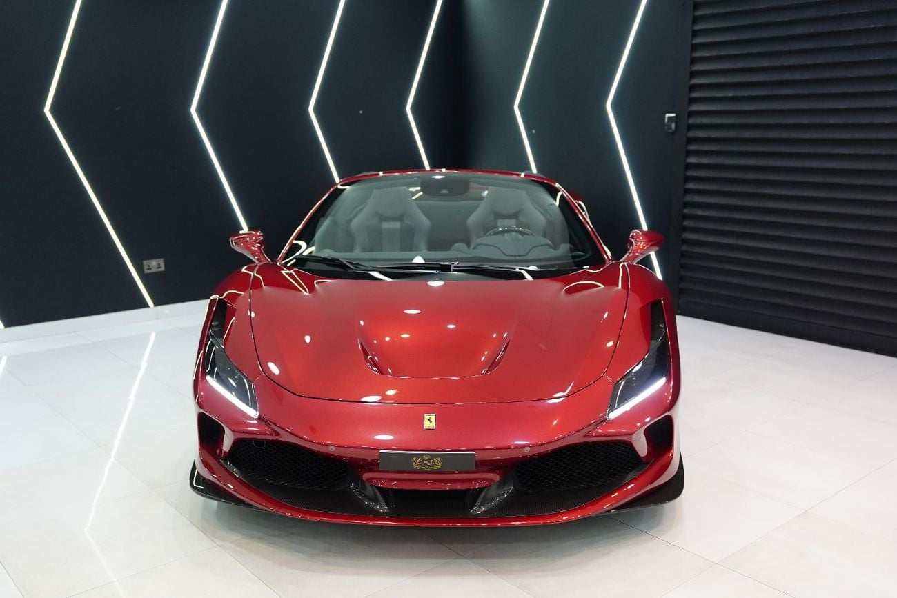 فيراري ف ٨ سبيدر 3.9T V8 Passenger Display, Suspension Lifter, Full Carbon Fiber Package!!
