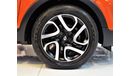 Renault Captur AMAZING Renault Captur 2016 Model!! in Orange Color! GCC Specs