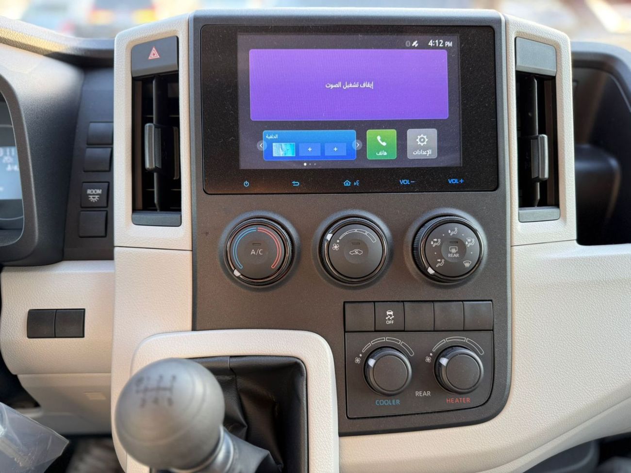 تويوتا هاياس TOYOTA HIACE OMANI 13 SEATS , 3.5L PETROL V6 , M/T HIGH ROOF 2026 MODEL