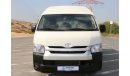 تويوتا هاياس 2017 | HIACE GLS HIROOF CARGO VAN WITH GCC SPECS AND EXCELLENT CONDITION