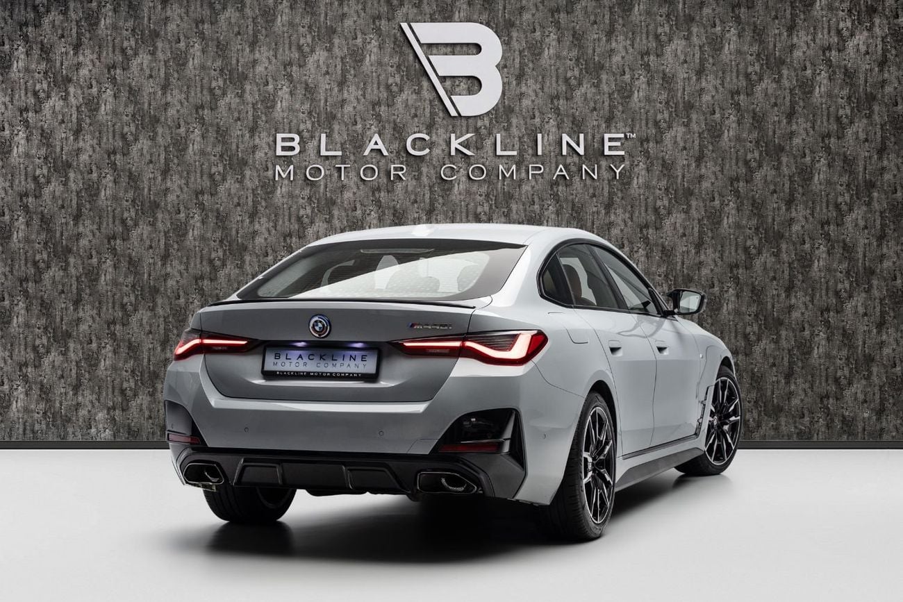 BMW M440i Gran Coupe XDRIVE BUY NOW, PAY 2027 | THE BLACKLINE STANDARD | 2028 BMW Warranty + Service Contract, GCC