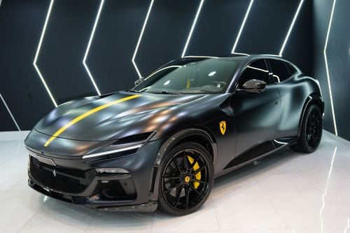 Ferrari Purosangue STD 2025 Ferrari Purosangue, Carbon Ext/Int Pack, Giallo Triplo Strato Livery, Al Tayer Warr + Serv!