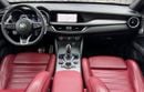 Alfa Romeo Stelvio VELOCE Low Mileage | GCC | 5 Years Gargash Warranty and Service | Gargash Full Service History