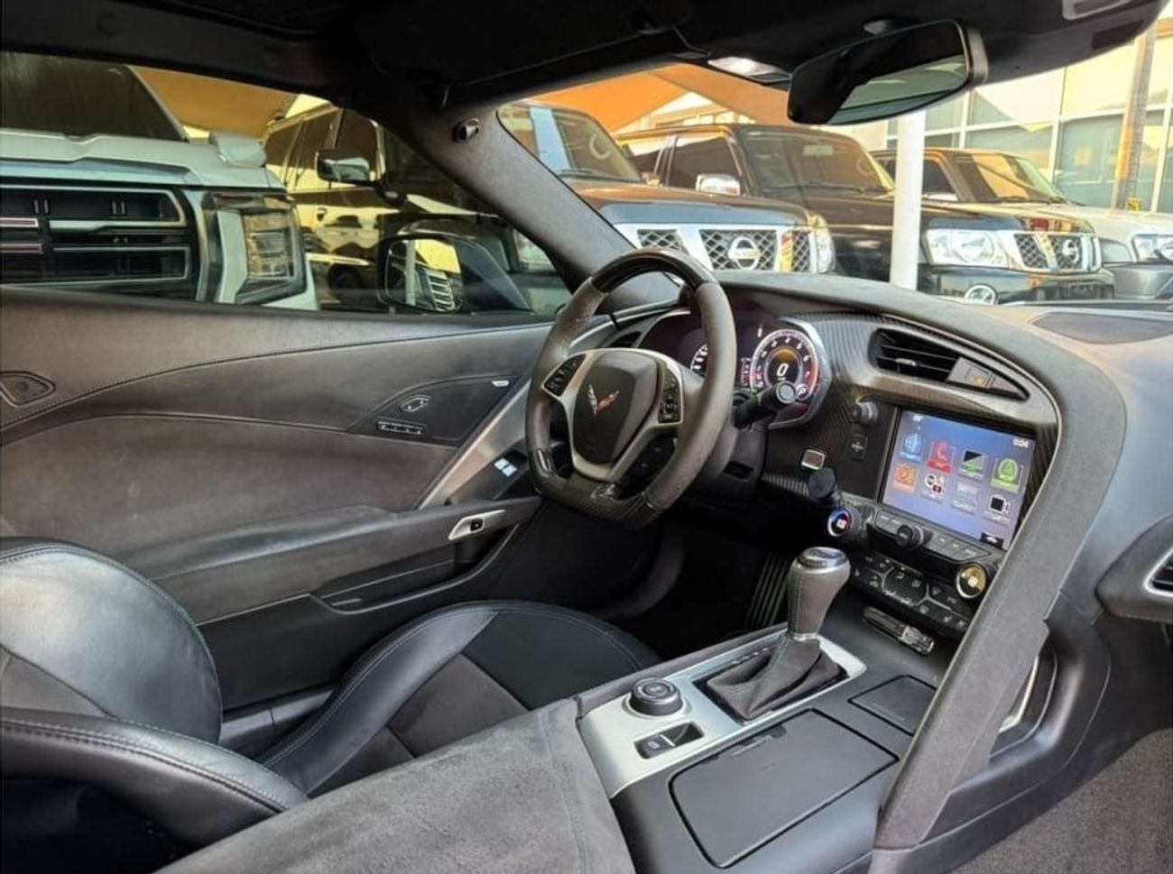 Chevrolet Corvette CHEVROLET CORVETTE C7 GRAND SPORT GCC 2018  PERFECT CONDITION FULL CARBON FIBER PERFECT CONDITION