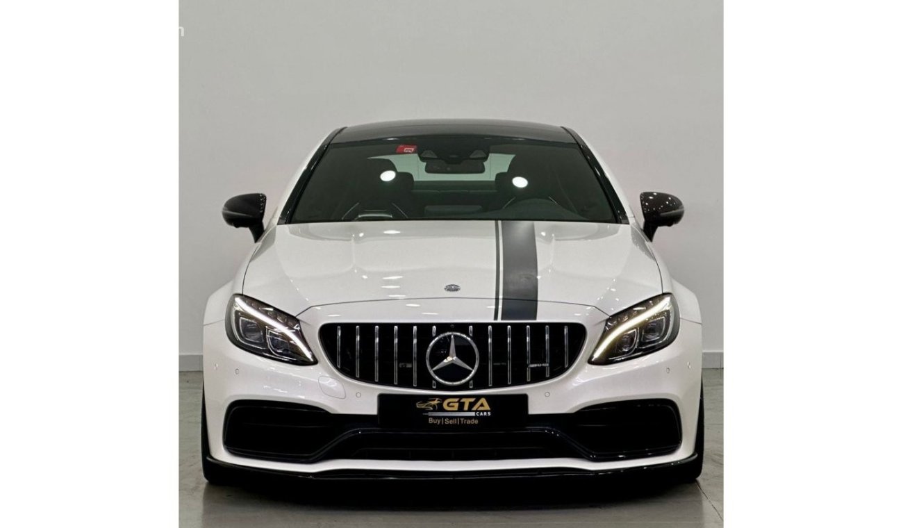 مرسيدس بنز C 63 AMG 2017 Mercedes Benz C63S AMG Coupe Edition 1, Full Mercedes / Silber Arrows Service History, GCC