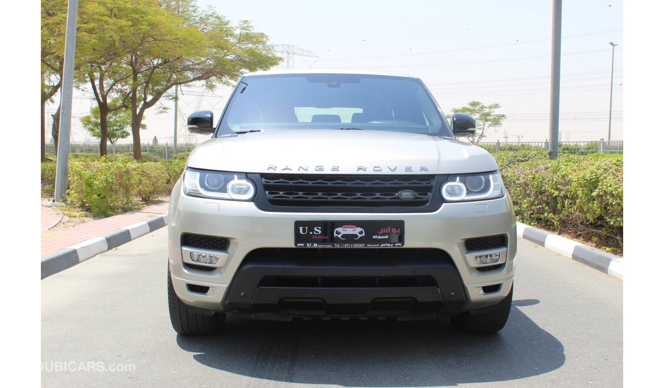 لاند روفر رانج روفر سبورت سوبرتشارج Range rover sport supercharged 2014 V8 GCC Specs