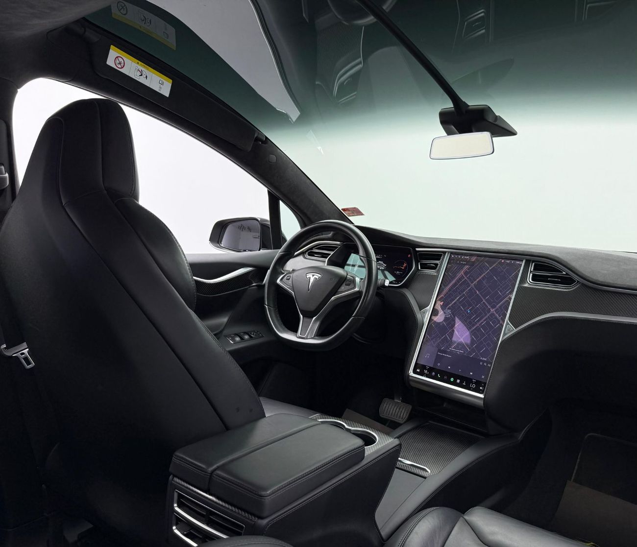 تسلا موديل اكس 100D Dual Motor 2017 Tesla Model X 100D Dual Motor, Service History, Falcon Doors, Carbon Fiber Pack