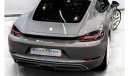 بورش كايمان 2023 Porsche Cayman Style Edition, 2025 Porsche Warranty, Low Kms, GCC