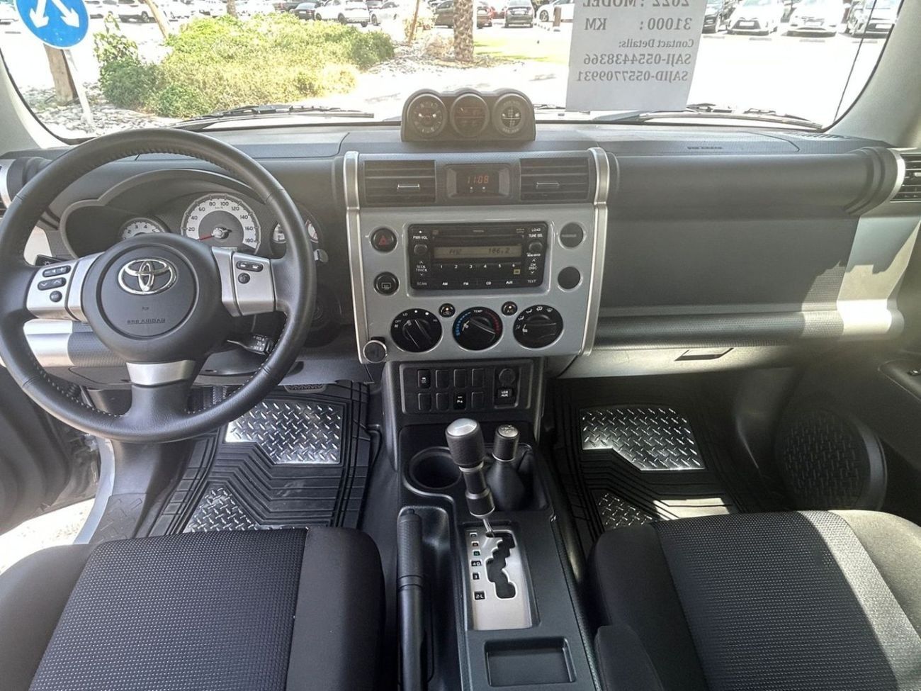 Toyota FJ Cruiser FJ1 Final Edition 4.0L 2022 GCC LOW MILEAGE SINGLE OWNER IN MINT CONDITION