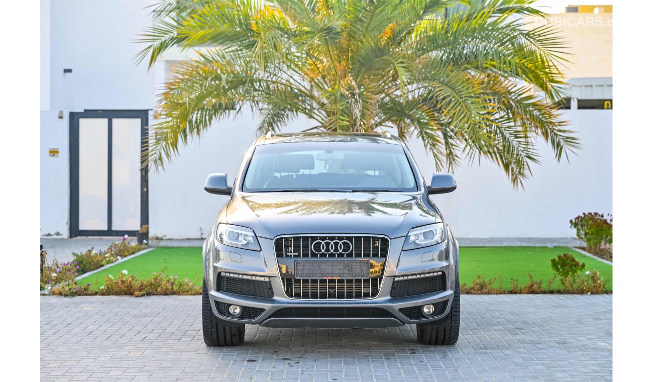 Audi Q7 S Line | AED 1,547 Per Month | 0% DP | Immaculate Condition