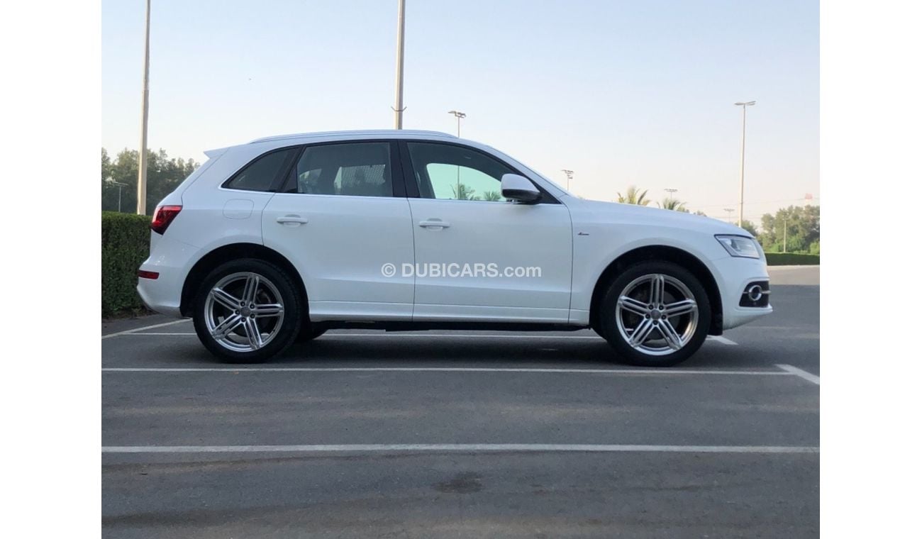 أودي Q5 موديل 2014 خليجي حاله ممتازه جدا من الداخل والخارج فل مواصفات بانوراما ومثبت سرعه وتحكم كهربي كامل و