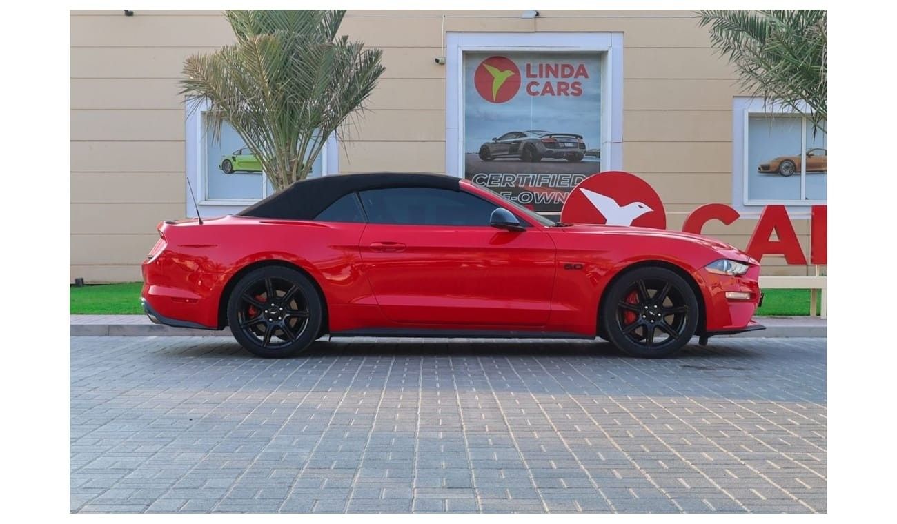 Ford Mustang Ford Mustang GT Premium Convertible 2018 GCC under Agency Warranty and Service Contract with Flexibl