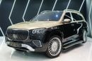 Mercedes Maybach GLS600 Maybach Two-Tone, Executive Rear Seat Package, Gargash Warranty + Service!!