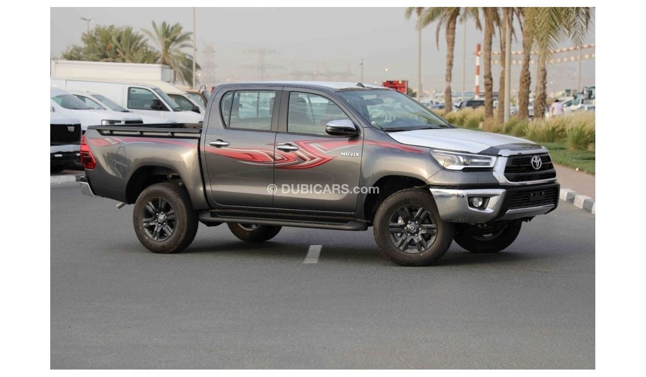 Toyota Hilux 2023 Toyota Hilux 4x4 DC 2.8 D AT SR5 - Grey inside Maroon | Export Only