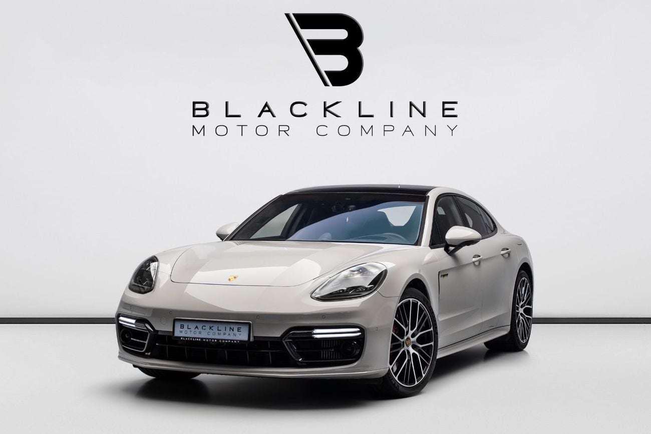Porsche Panamera 4S E- HYBRID BUY NOW, PAY 2027 | THE BLACKLINE STANDARD | 1 Year Blackline Warranty, GCC, Low KMs, High Spec