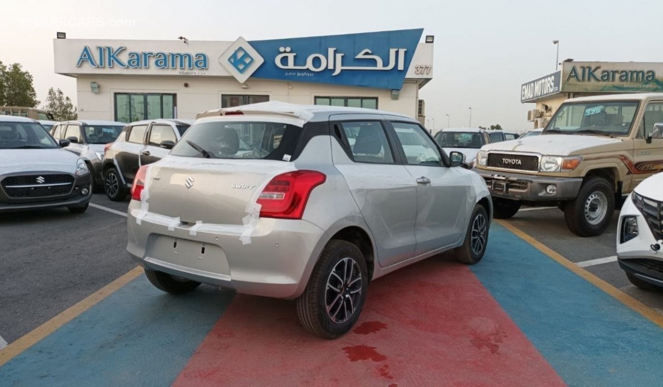 New Suzuki Swift 1.2Ltr,Mid Option ,Aloy Wheels ,Touch Screen Audio  2022Model for export 2023 for sale in Dubai - 536604