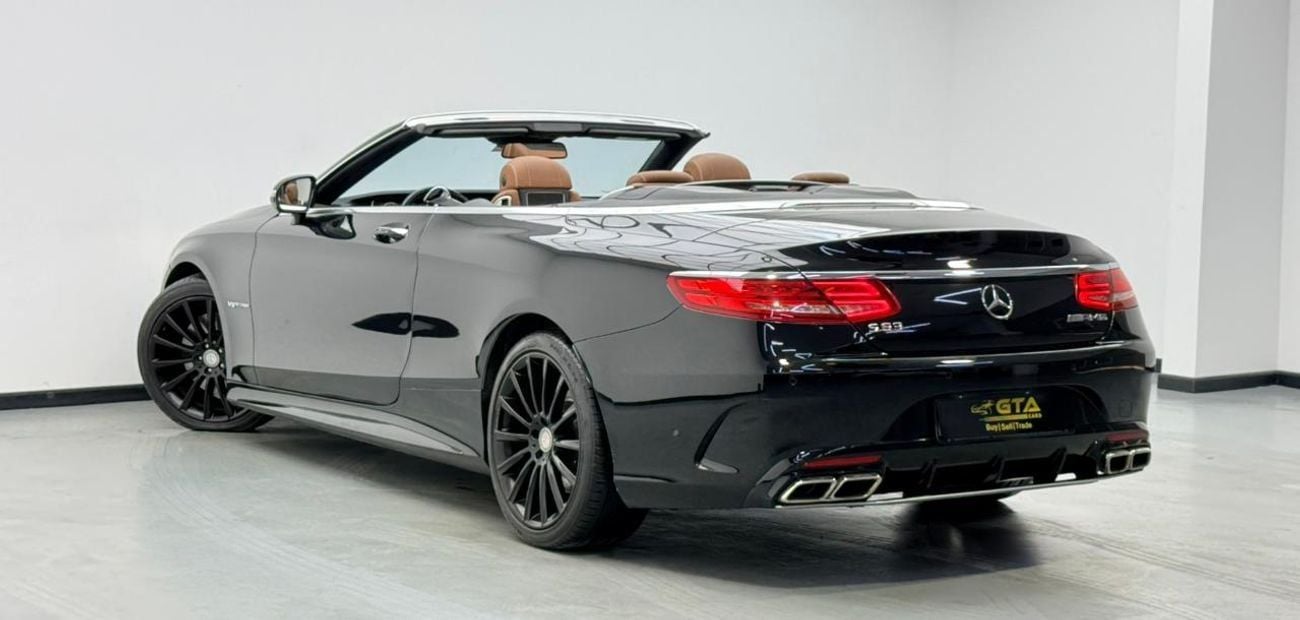 Mercedes Benz S500 2016 Mercedes Benz S500 AMG Cabriolet With S63 Kit, Excellent Condition, GCC