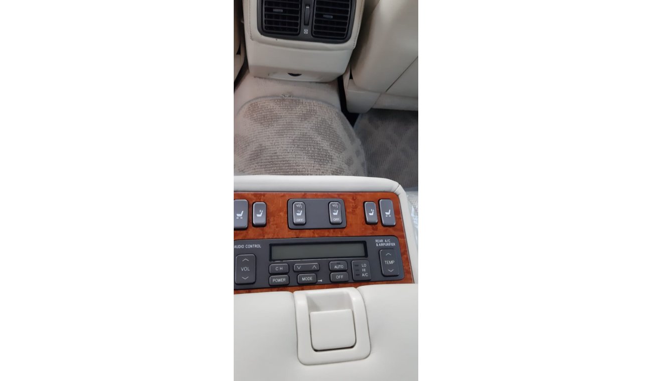 Lexus LS 430 Gulf 3/4 Ultra Hole Leather Screen Rear Camera Wheels Sensors Wood Chairs Heating Android Screen Fog