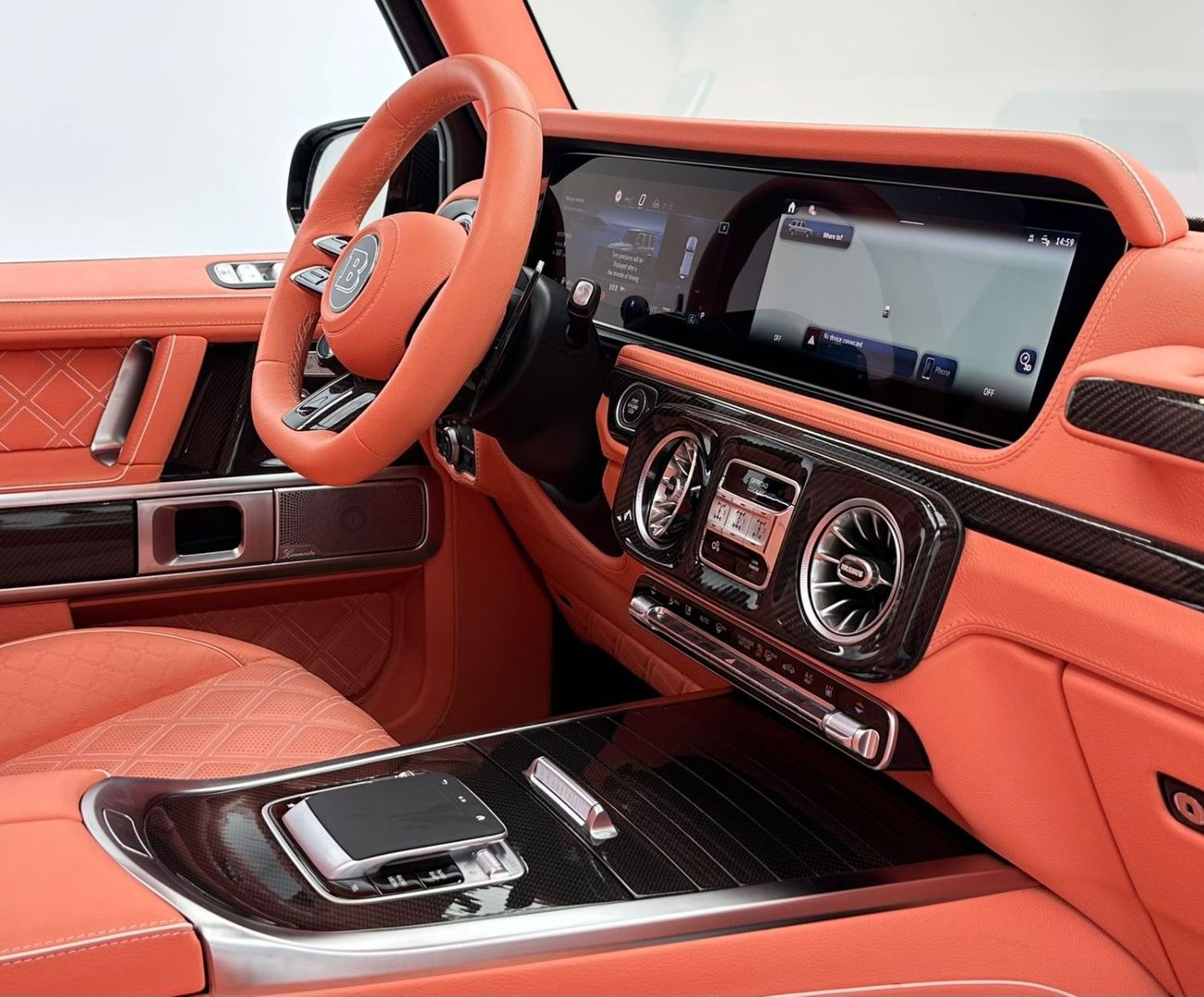 برابوس 800 - مرسيدس-AMG G 63 2025 Mercedes-Brabus G800 Masterpiece, 1 Year Warranty Unlimited, Excellent Condition