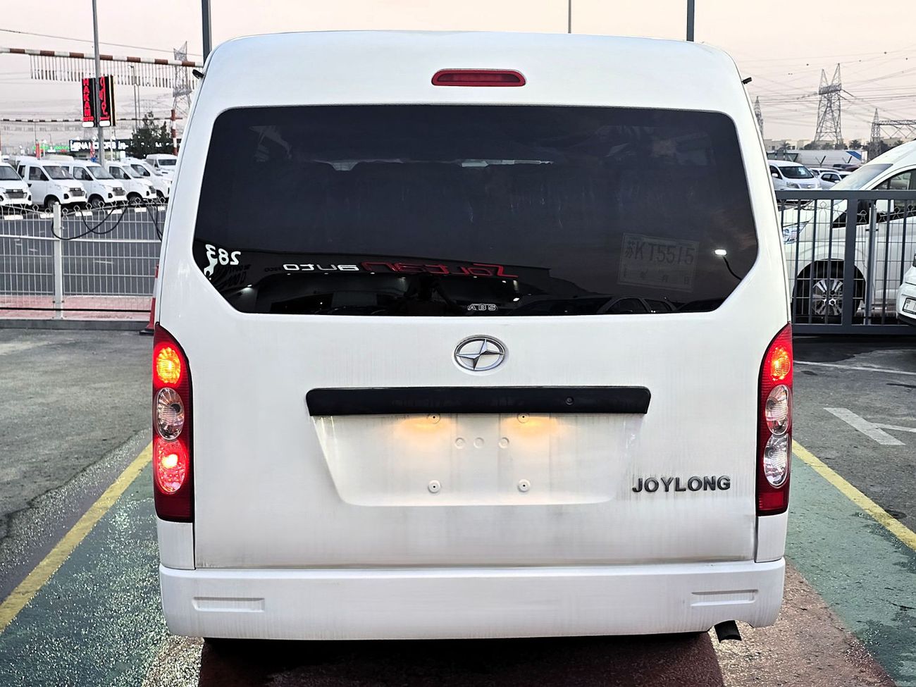 جويلونغ A4 JOYLONG A4 Bus 2.5L V4 Diesel 15 Seats   White color 2023 Model