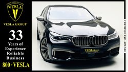 BMW 760 760LI + XDRIVE + V12 + CARBON + ///M / 2018 / GCC / DEALER WARRANTY + FREE SERVICE CONT. / 5,723 DHS