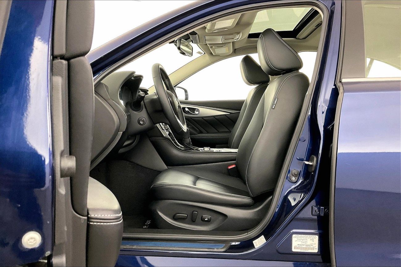 إنفينيتي Q50 Premium / Luxe | شامل الضمان | 0 ﺪﻔﻋﺓ ﺃﻮﻟﻯ