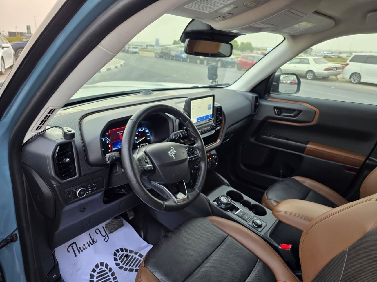 Ford Bronco 2022 Model 2.0L 4x4 , Push button and original leather