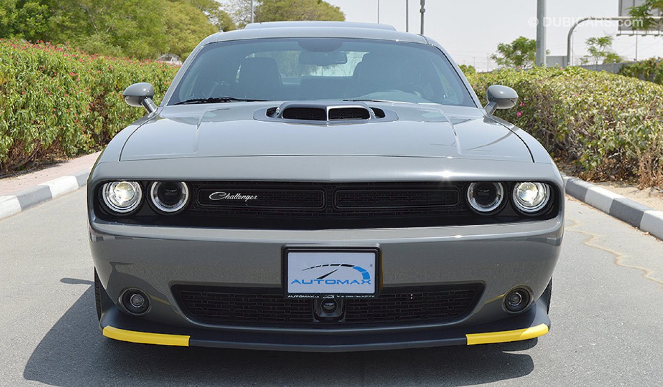 Dodge Challenger Shaker 2019, 392 HEMI, 6.4-V8 GCC, 0km with 3 Years or 100,000km Warranty