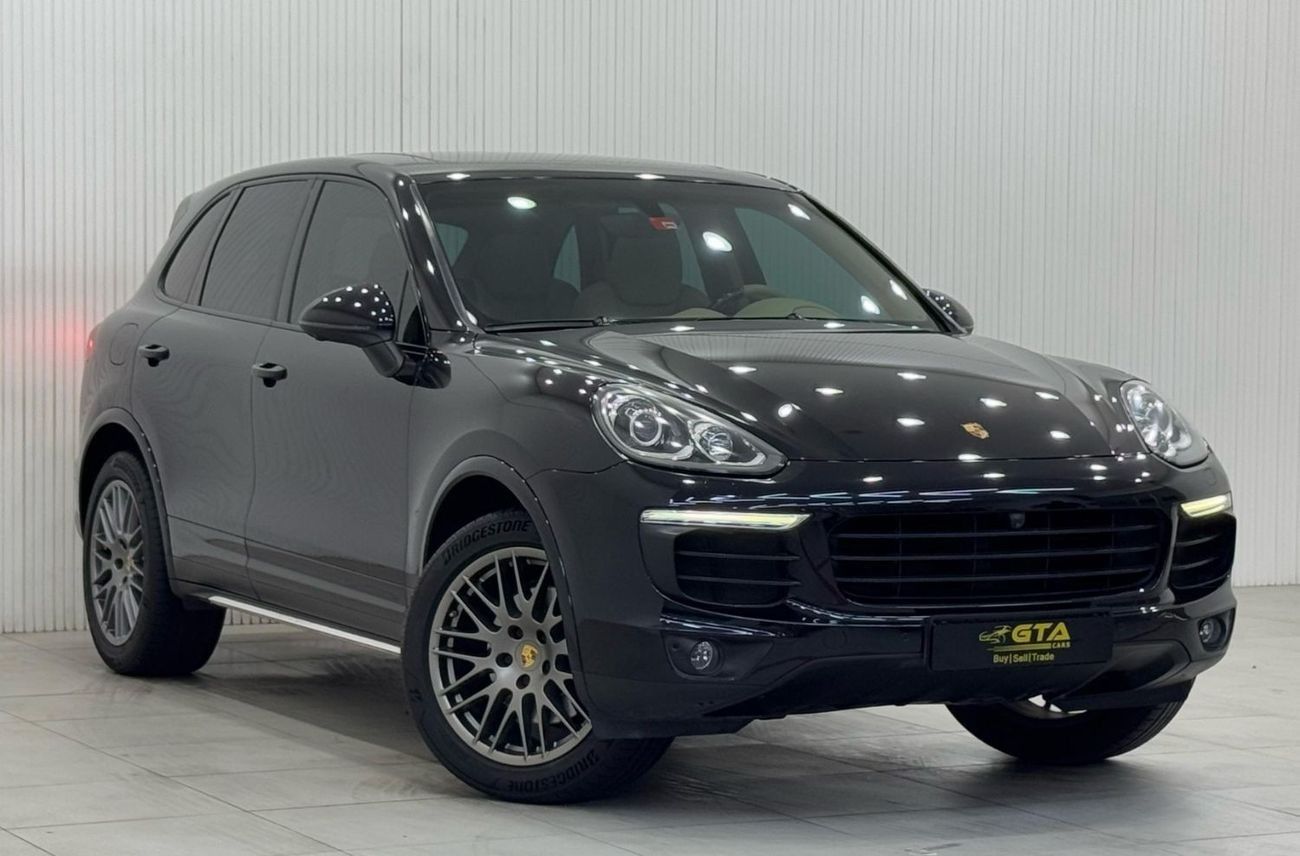 بورش كايان 2017 Porsche Cayenne Platinum Edition, Full Service History, Excellent Condition, GCC
