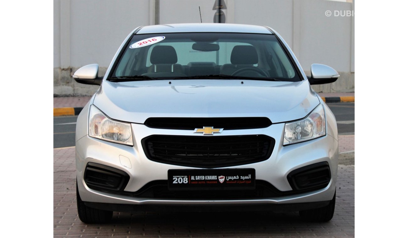 Chevrolet Cruze Chevrolet Cruze 2016 GCC in excellent condition without accidents, very clean inside and outside