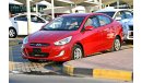 Hyundai Accent SILVER 2015 GCC NO PAIN NO ACCIDENT PERFECT