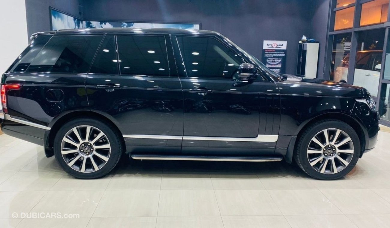 لاند روفر رانج روفر فوج إس إي سوبرتشارج RANGE ROVER VOGUE SUPERCHARGED V8 2013 GCC IN VERY BEAUTIFUL CONDITION