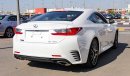 Lexus RC350 F Sport، One year free comprehensive warranty in all brands.