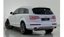 Audi Q7 TFSI quattro S-Line 2015 Audi Q7 S-Line Supercharged, Service History, Low kms, Full Options, GCC