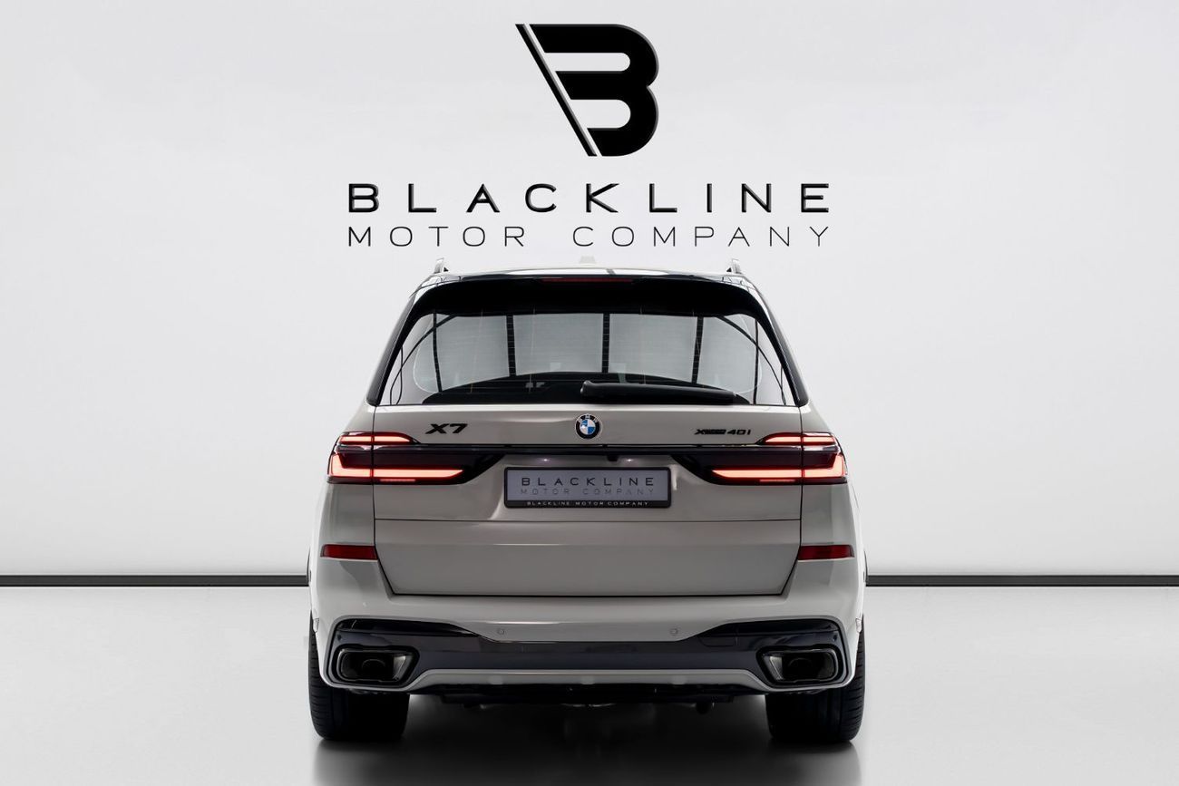 BMW X7 xDrive40i Luxury M Sport Package 3.0L 2025 BMW X7 xDrive40i, 2030 BMW Warranty + Service Contract, V