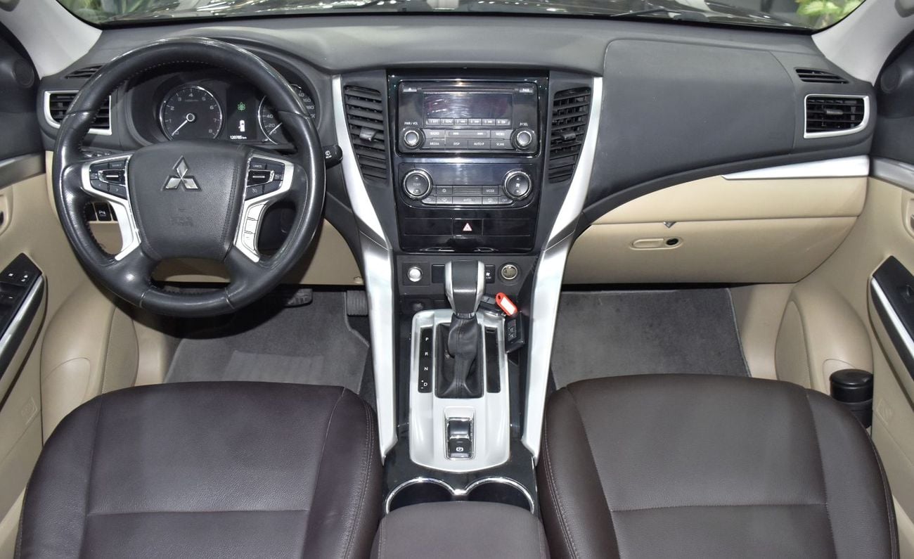 Mitsubishi Montero Sport GLS PREMIUM EXCELLENT DEAL for our Mitsubishi Montero Sport ( 2017 Model ) in Brown Color GCC Specs