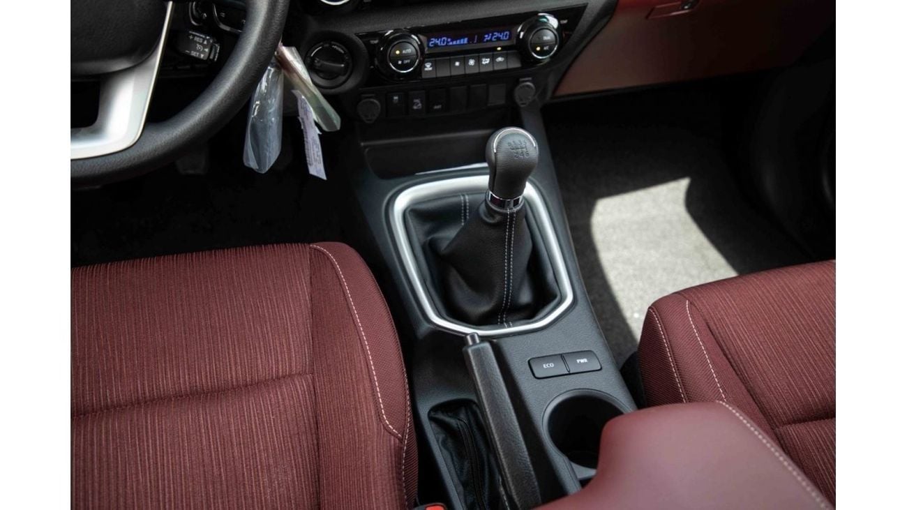 Toyota Hilux 2024 Toyota Hilux 4x4 DC 2.8 SR5 - Super White inside Maroon | Export Only