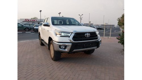 تويوتا هيلوكس 4X4 A/T 2.4L Diesel white color double cabin 2023 model only for Export