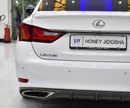 Lexus GS350 EXCELLENT DEAL for our Lexus GS350 F-Sport ( 2015 Model ) in White Color GCC Specs