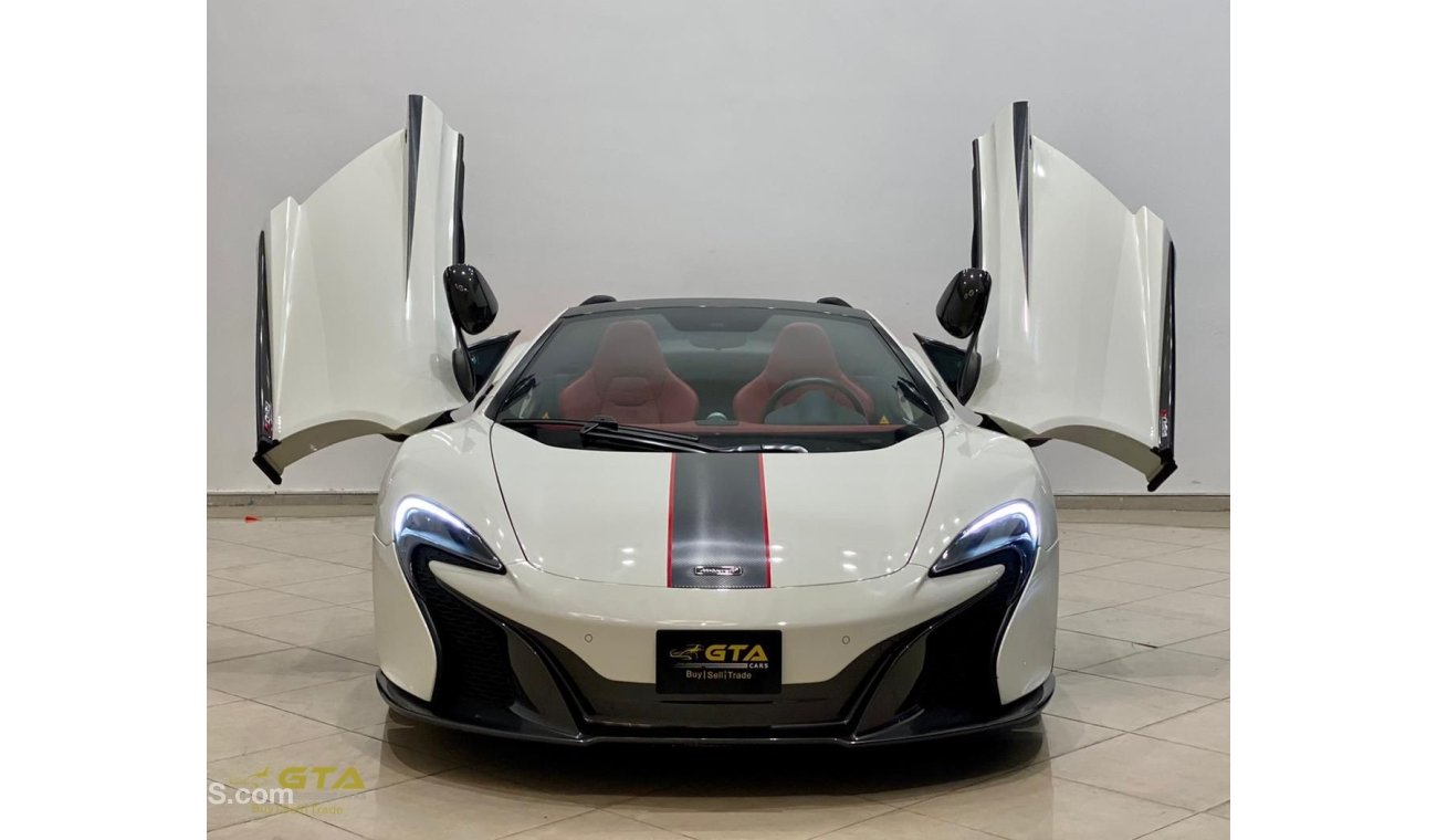 McLaren 650S 2016 McLaren 650S Spider, Full McLaren Service History, Warranty, GCC