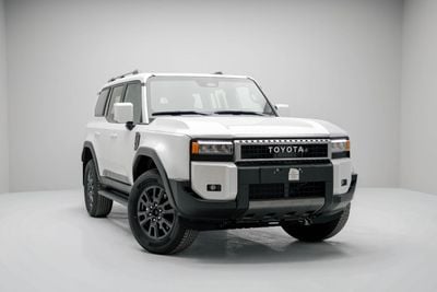 Toyota Prado 2.4L - Platinum White Inside Black | Export Only