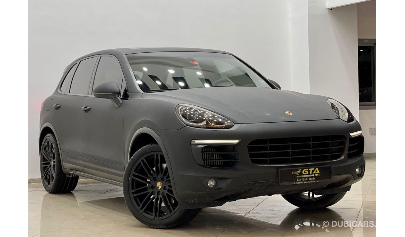 بورش كايان أس 2015 Porsche Cayenne S, Full Service History, Warranty, GCC