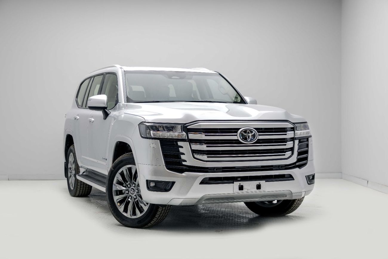 Toyota Land Cruiser GXR 3.5L - Silver Metallic Inside Beige | Export Only