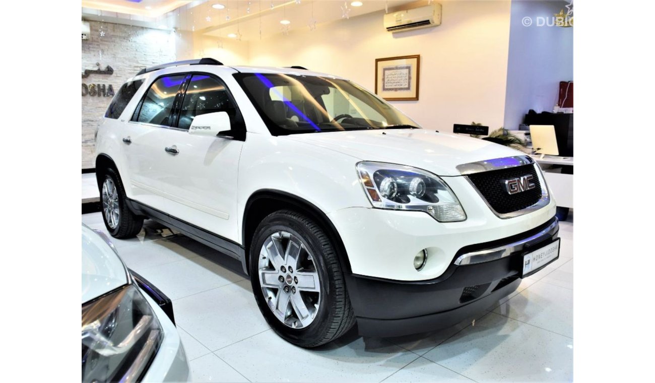 GMC Acadia AMAZING GMC Acadia SLT AWD 2010 Model!! in White Color! GCC Specs