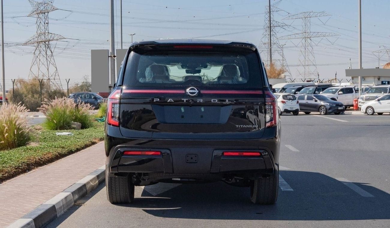 Nissan Patrol 2026 Nissan Patrol Titanium 3.5L Twin Turbo AT Petrol (Black-Tan)