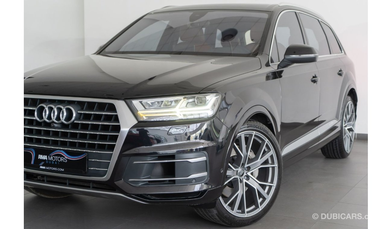 Audi Q7 45 TFSI quattro Luxury Plus 2018 Audi Q7 45TSFI High Option / Full Audi Service History & Audi Servi