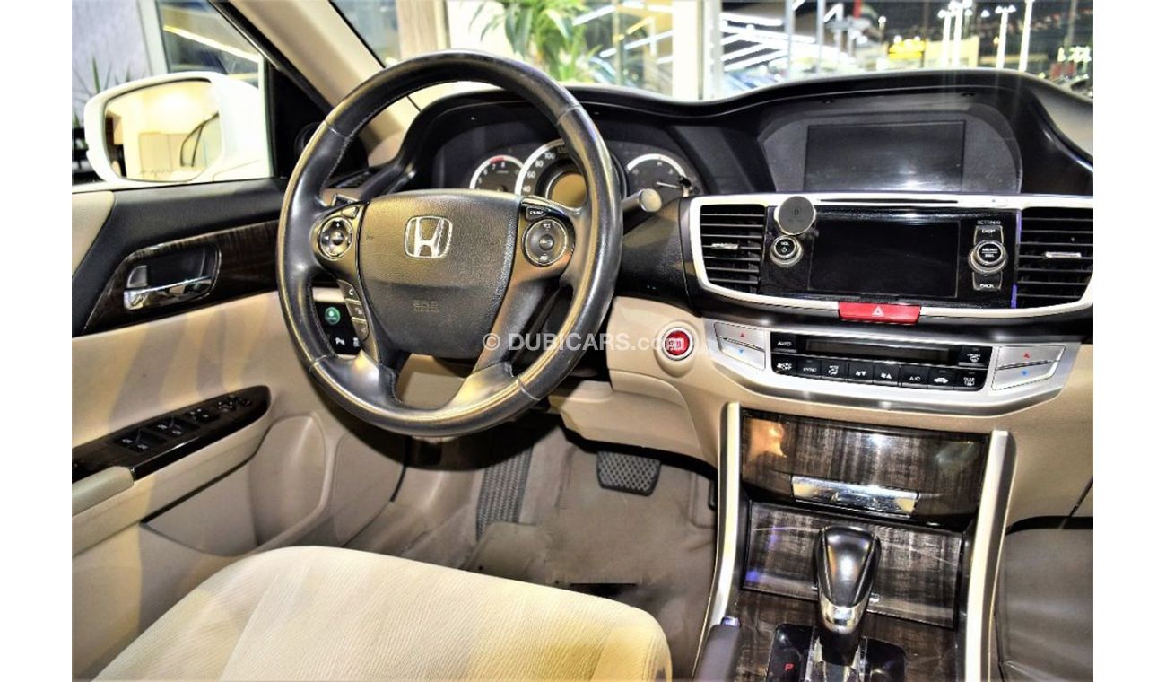 هوندا أكورد Amazing Honda Accord 2014 Model!! in White Color! GCC Specs