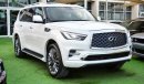 إنفينيتي QX80 INFINITE 4*4 QX80 V8 2019/Full Option/Low Miles/Very Good Condition